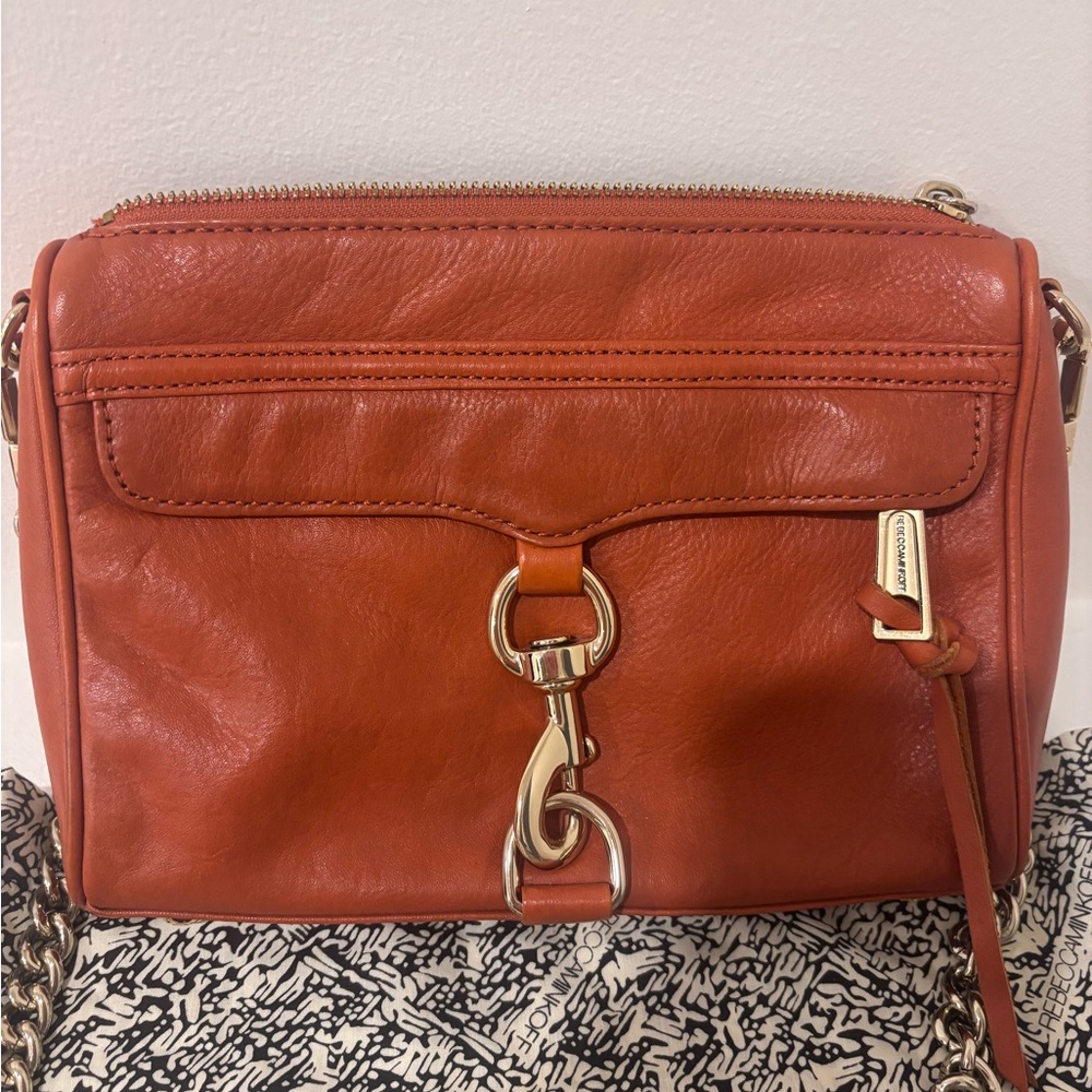Rebecca Minkoff Burnt Orange Crossbody Bag